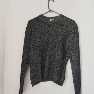 Warm Wool Sweater with Long Sleeves